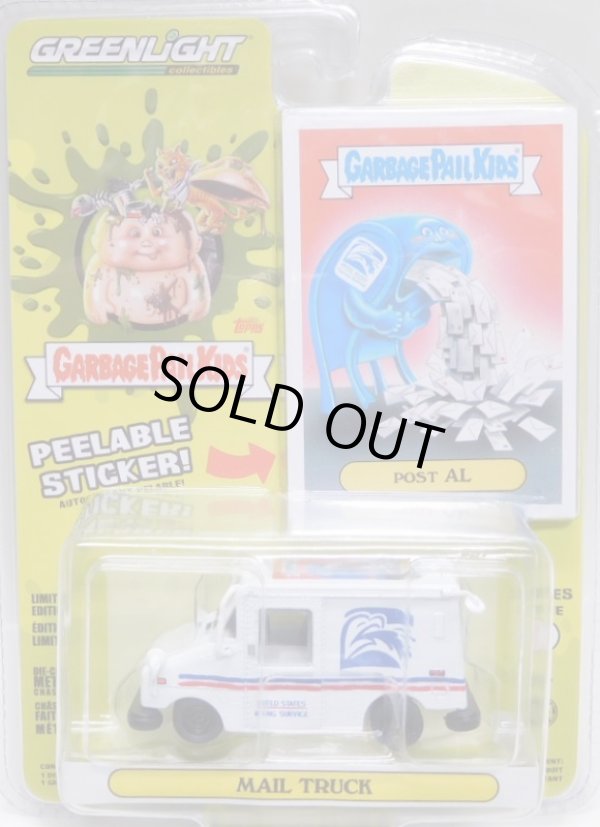 画像1: 2020 GREENLIGHT GARBAGE PAIL KIDS S1 【MAIL TRUCK】 WHITE/RR 