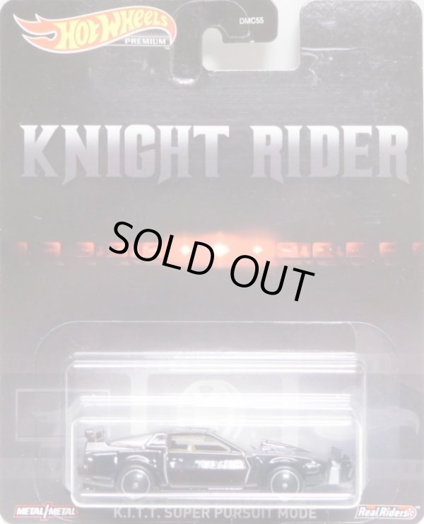 画像1: 2020 RETRO ENTERTAINMENT 【KNIGHT RIDER K.I.T.T. SUPER PURSUIT MODE】 BLACK/RR(予約不可）