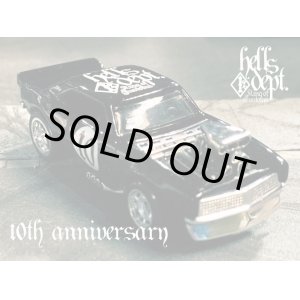 画像: 【ご予約】PRE-ORDER - HELLS DEPT 2020 【HELLS DEPT 10th ANNIVERSARY - '67 CAMARO "HELLS 10th"  (カスタム完成品)】BLACK/RR（送料サービス適用外）（6月下旬入荷予定）