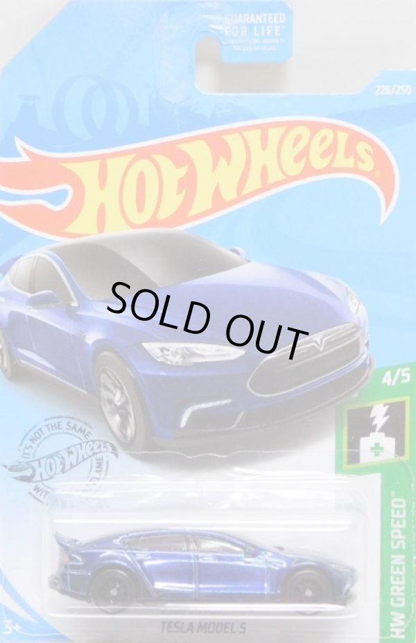 画像1: 2019 SUPER TREASURE HUNTS  【TESLA MODEL S】 SPEC.DK.BLUE/RR