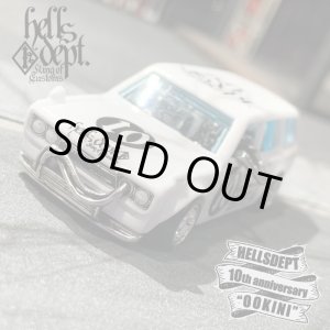 画像: 【ご予約】PRE-ORDER - HELLS DEPT 2020 【HELLS DEPT 10th ANNIVERSARY Vol.2 - DATSUN 510 WAGON "LOWDOWN" with 骸骨  (カスタム完成品)】WHITE/RR（送料サービス適用外）（6月下旬〜7月頃入荷予定）