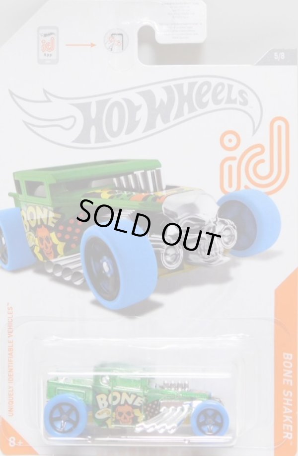 画像1: 2020 HOT WHEELS iD 【BONE SHAKER】SPEC.GREEN/5SP (CHASE)(予約不可） 