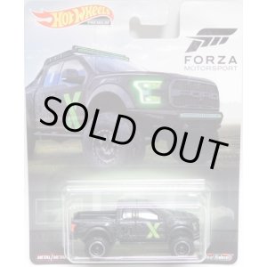 画像: 2019 RETRO ENTERTAINMENT 【"FORZA MOTORSPORT" '17 FORD F-150 RAPTOR】 FLAT BLACK/RR(日本未発売）