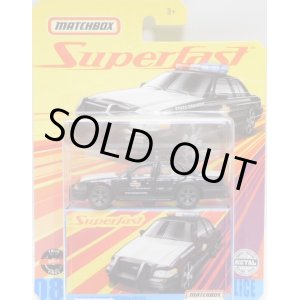 画像: 2020 MATCHBOX SUPERFAST 【2006 FORD CROWN VICTORIA POLICE】 BLACK-WHITE/RR