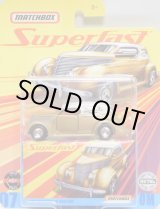 画像: 2020 MATCHBOX SUPERFAST 【1936 FORD SEDAN CUSTOM】 GOLD/RR (予約不可）