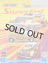 画像: 2020 MATCHBOX SUPERFAST 【1936 FORD SEDAN CUSTOM】 GOLD/RR (予約不可）