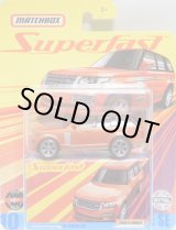 画像: 2020 MATCHBOX SUPERFAST 【RANGE ROVER VOGUE SE】 ORANGE/RR