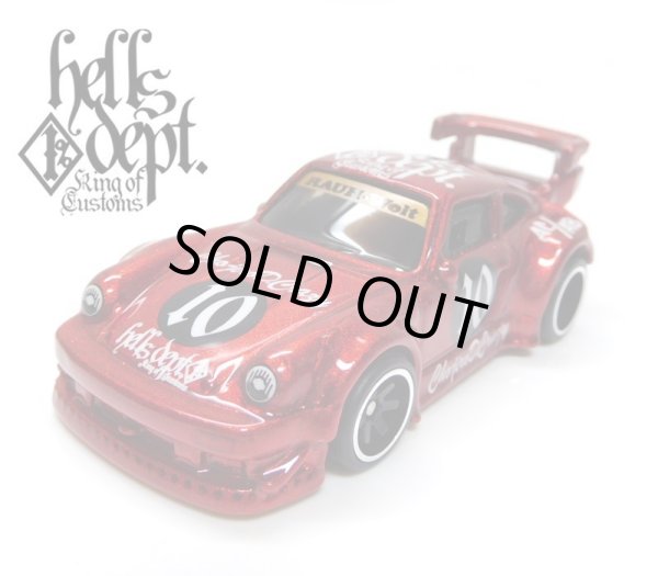 画像1: HELLS DEPT 2020 - JDC13 【PORSCHE 930 (カスタム完成品）】CANDY RED/RR （送料サービス適用外）