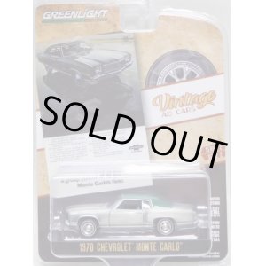 画像: 2020 GREENLIGHT VINTAGE AD CARS S2【1970 CHEVROLET MONTE CARLO】 ZAMAC/RR (CHASE) 