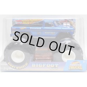 画像: 1/24 SCALE  MONSTER TRUCKS  【BIG FOOT】 BLUE (2020 CASE)