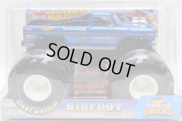 画像1: 1/24 SCALE  MONSTER TRUCKS  【BIG FOOT】 BLUE (2020 CASE)