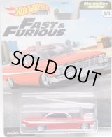 画像: 2020 HW PREMIUM FAST & FURIOUS "MOTOR CITY MUSCLE" 【'61 IMPALA】 RED/RR