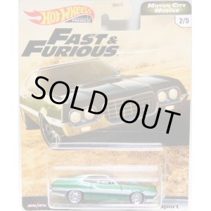 画像: 2020 HW PREMIUM FAST & FURIOUS "MOTOR CITY MUSCLE" 【'72 FORD GRAN TORINO SPORT】 MET.GREEN/RR