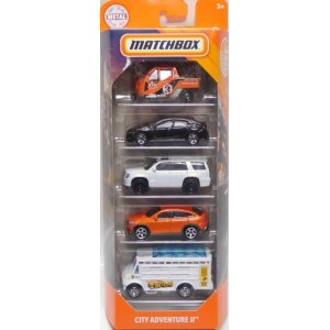 画像: 2020 MATCHBOX 5PACK 【CITY ADVENTURE II】Meter Made/'17 Honda Civic Hatchback/'15 Cadillac Escalade/'15 Mercedes-Benz GLE Coupe/Chow Mobile (予約不可）