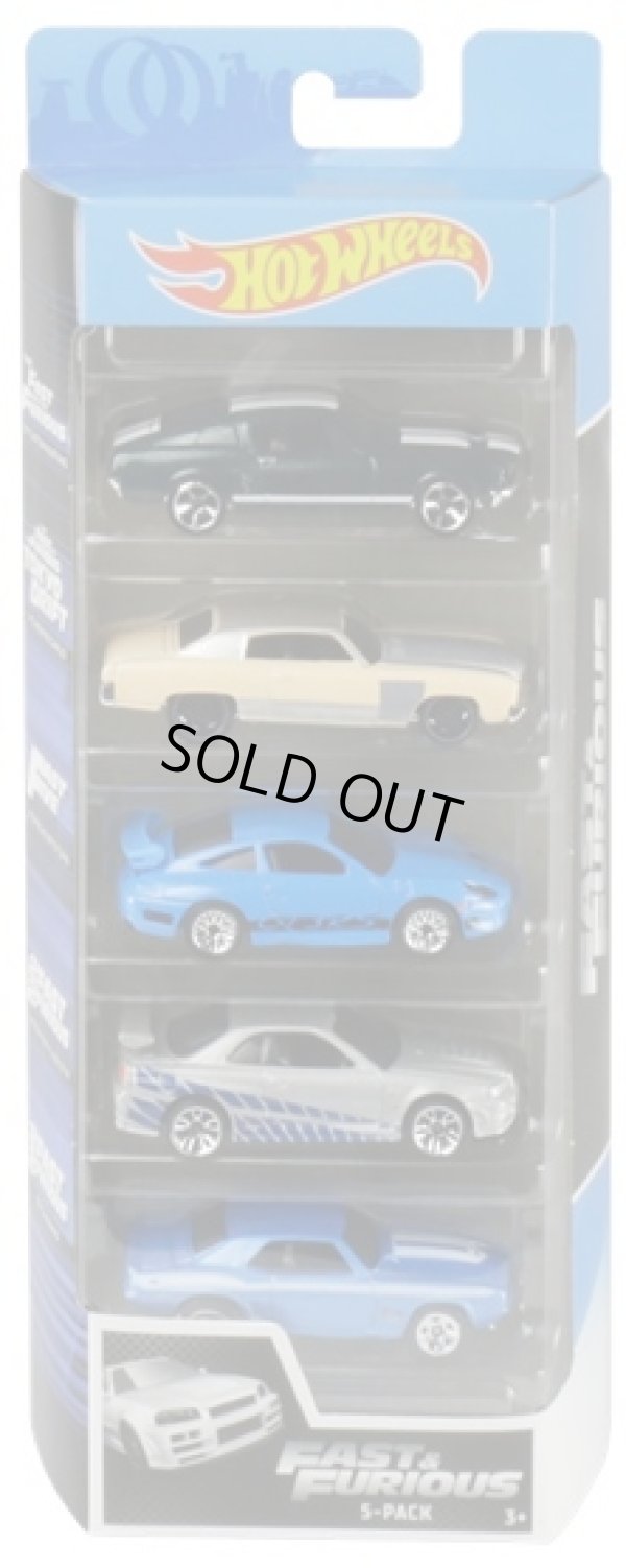 画像1: 2020 5PACK 【FAST & FURIOUS (ワイルドスピード)】'67 Mustang/'70 Monte Carlo/Porsche 911 GT3 Cup/Nissan Skyline GT-R R34/'69 Camaro (Hardtop) 