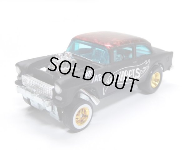 画像1: MAD WHEELS (マッドホイール） 【'55 CHEVY BEL AIR GASSER (カスタム完成品）】FLAT BLACK/RR （送料サービス適用外） 