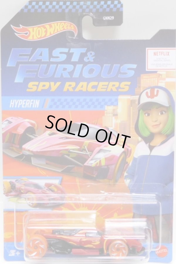 画像1: 2020 HW FAST & FURIOUS "SPY RACERS" 【HYPERFIN】 RED/RA6