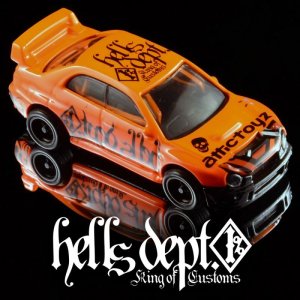 画像: HELLS DEPT 2020 - DOUBLE LOSER[S] 【SUBARU IMPREZA WRX (カスタム完成品）】NEON ORANGE/RR （送料サービス適用外）