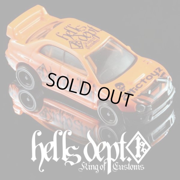画像1: HELLS DEPT 2020 - DOUBLE LOSER[S] 【SUBARU IMPREZA WRX (カスタム完成品）】NEON ORANGE/RR （送料サービス適用外）