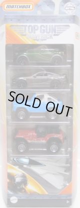 画像: 2020 MATCHBOX 5PACK 【TOP GUN MARVERICK #1】2011 MINI COUNTRYMAN/2019 FORD MUSTANG/JEEP 4x4/1972 FORD BRONCO/SWING WING (予約不可）