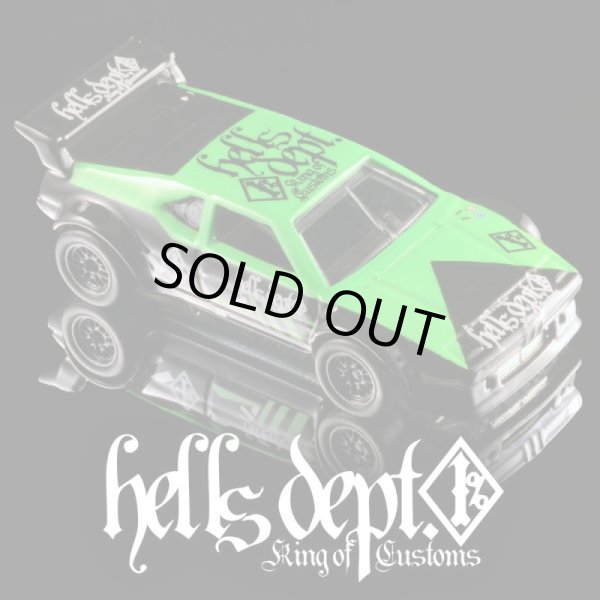 画像1: HELLS DEPT 2020 - DOUBLE LOSER[S] 【BMW M1 PROCER (カスタム完成品）】NEON GREEN-BLACK/RR （送料サービス適用外）