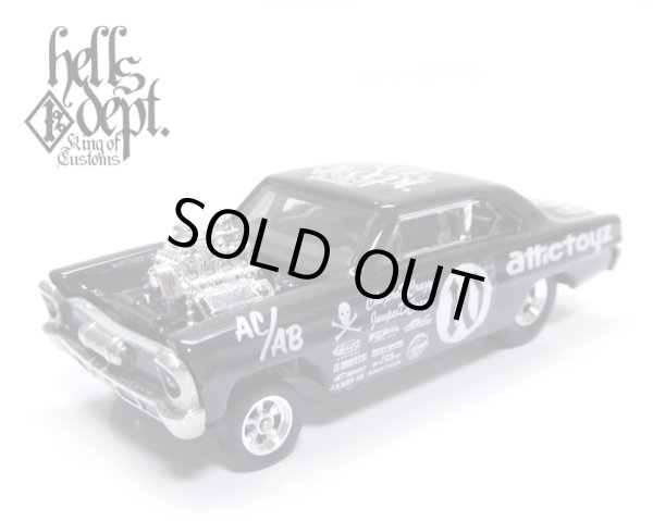 画像1: HELLS DEPT 2020 - COVA MANUFACTURING FACTORY 【'66 SUPER NOVA (カスタム完成品）】BLACK(CHROMEグリル）/RR （送料サービス適用外）