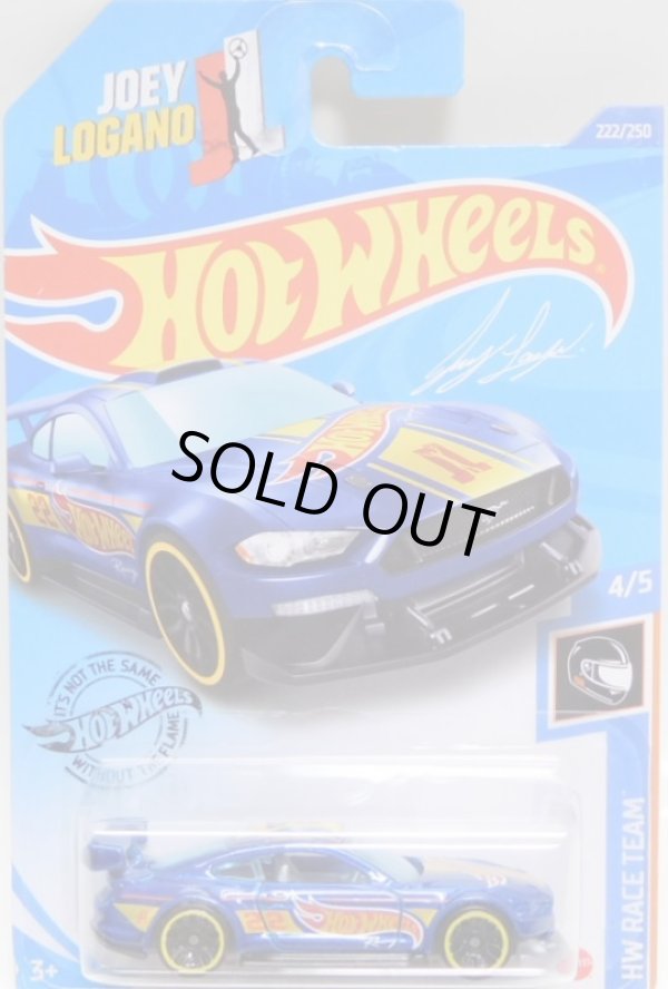 画像1: 【"JOEY LOGANO" CUSTOM '18 FORD MUSTANG】RACE TEAM BLUE/J5