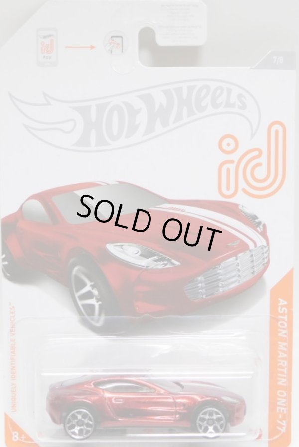 画像1: 2020 HOT WHEELS iD 【ASTON MARTIN ONE-77】SPEC.RED/5Y (CHASE)(予約不可） 