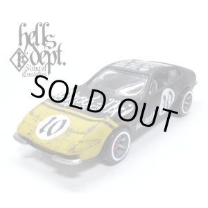 画像: HELLS DEPT 2020 - カツヌマ製作所 【FERRARI 365 GTB (カスタム完成品）】サビ BLACK-YELLOW/CM6 （送料サービス適用外）