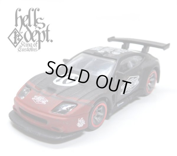 画像1: HELLS DEPT 2020 - カツヌマ製作所 【FERRARI 575 GTC (カスタム完成品）】サビ BLACK-RED/CM6 （送料サービス適用外）