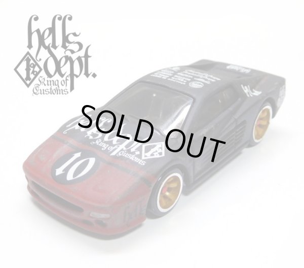 画像1: HELLS DEPT 2020 - カツヌマ製作所 【FERRARI 512M (カスタム完成品）】サビ BLACK-RED/CM6 （送料サービス適用外）