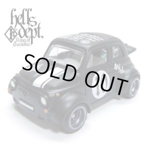 画像: HELLS DEPT 2020 - カツヌマ製作所 【'60s FIAT 500D MODIFICADO (カスタム完成品）】FLAT BLACK(FRONT LINE-4e)/RR （送料サービス適用外）