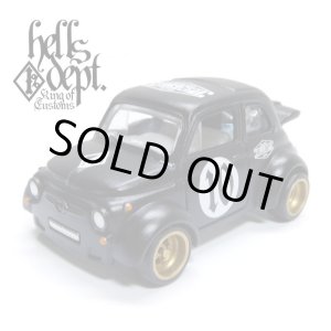 画像: HELLS DEPT 2020 - カツヌマ製作所 【'60s FIAT 500D MODIFICADO (カスタム完成品）】FLAT BLACK(1%)/RR （送料サービス適用外）