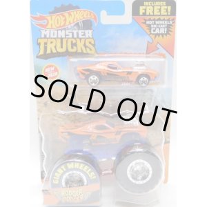 画像: 2020 HW MONSTER TRUCKS! 【RODGER DODGER】ORANGE(includes FREE! HOT WHEELS)(NEW FOR 2020）