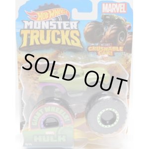 画像: 2020 HW MONSTER TRUCKS! 【HULK】 FLAT GREEN (includes CRUSHABLE CAR)(予約不可）