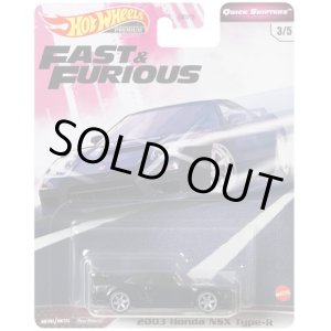 画像: 2020 HW PREMIUM FAST & FURIOUS "QUICK SHIFTERS"【2003 HONDA NSX TYPE-R】BLACK/RR