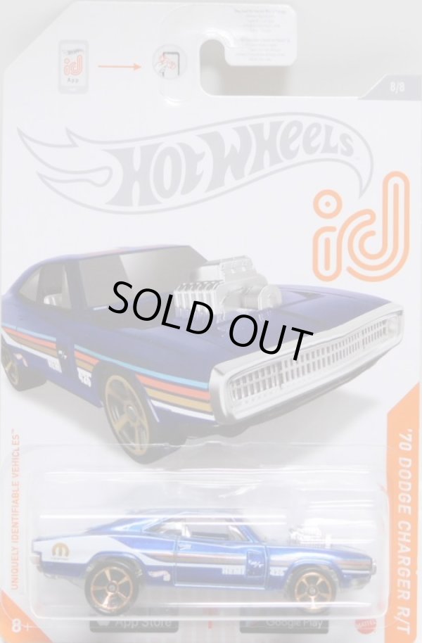 画像1: 2020 HOT WHEELS iD 【'70 DODGE CHARGER R/T】SPEC.BLUE/MC5 (CHASE)(予約不可）