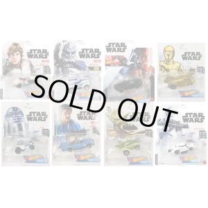 画像: 【仮予約】PRE-ORDER - 2020 HW STAR WARS CHARACTER CAR 【Fアソート (8個入り】BESPIN LUKE SKYWALKER/CAPTAIN REX/DARTH VADER/C-3PO/R2-D2/LANDO CALRISSIAN/YODA/STORMTROOPER（12月上旬入荷予定）