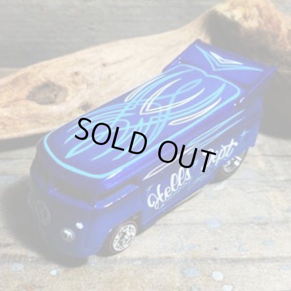 画像1: HELLS DEPT 2020 - BOO Pinstriping x JDC13 【”グラデ－ション” VW DRAG BUS (カスタム完成品）】DK.BLUE-BLUE(HD)/RR （送料サービス適用外）