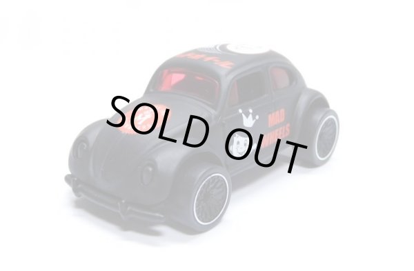 画像1: MAD WHEELS (マッドホイール） 【VW BEETLE (カスタム完成品）】FLAT BLACK(R)/RR （送料サービス適用外） 