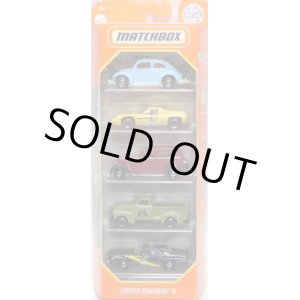 画像: 2020 MATCHBOX 5PACK 【COFFEE CRUISERS II】'62 VOLKSWAGEN BEETLE/1972 LOTUS EUROPE/PLYMOUTH SEDAN/'47 CHEVY AD 3100/1978 DODGE MONACO POLICE (予約不可）