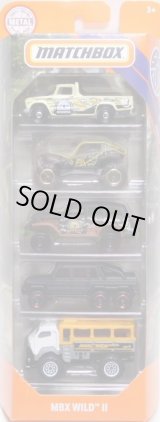 画像: 2020 MATCHBOX 5PACK 【MBX WILD II】'62 Nissan Junior/GHE-O Predator/Jungle Crawler/Mercedes-Benz G63 AMG 6x6/Travel Tracker (予約不可）