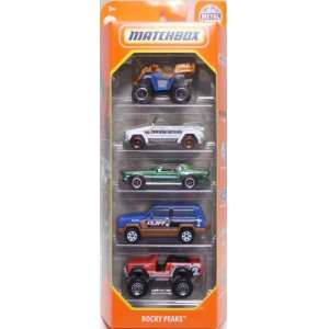 画像: 2020 MATCHBOX 5PACK 【ROCKY PEAKS】Sand Shredder/'74 Volkswagen Type 181/'68 Ford Mustang GT CS/Jeep Cherokee/'76 International Scout 4x4 (予約不可）