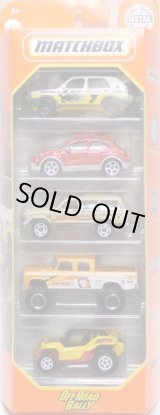 画像: 2020 MATCHBOX 5PACK 【OFF ROAD RALLY】'90 VW GOLF COUNTRY/2016FIAT 500 X/JEEP WRANGLER/'68 DODGE D-200/BAJA BANDIT (予約不可）