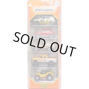 画像: 2020 MATCHBOX 5PACK 【OFF ROAD RALLY】'90 VW GOLF COUNTRY/2016FIAT 500 X/JEEP WRANGLER/'68 DODGE D-200/BAJA BANDIT (予約不可）