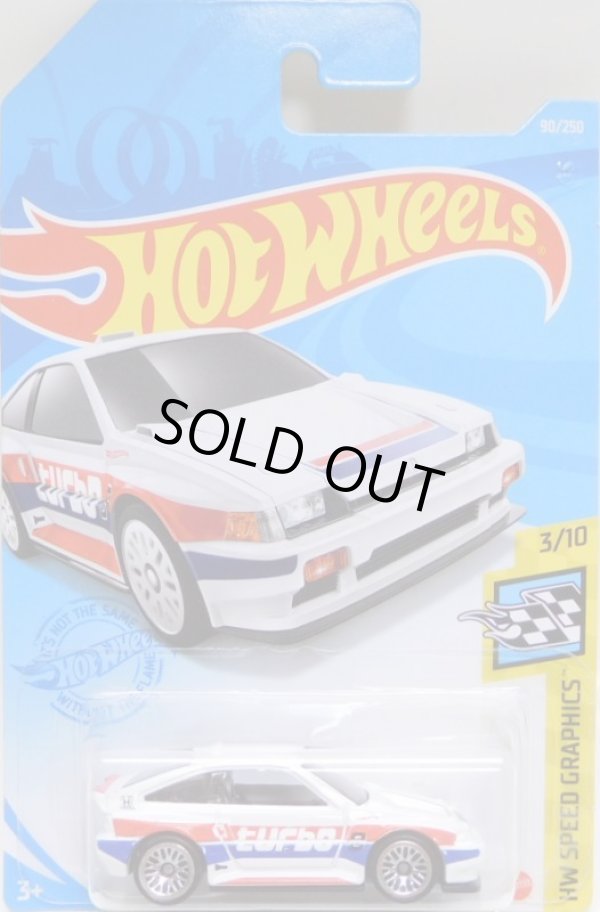 画像1: 【1985 HONDA CR-X】WHITE/LACE(TURBO TAMPO)