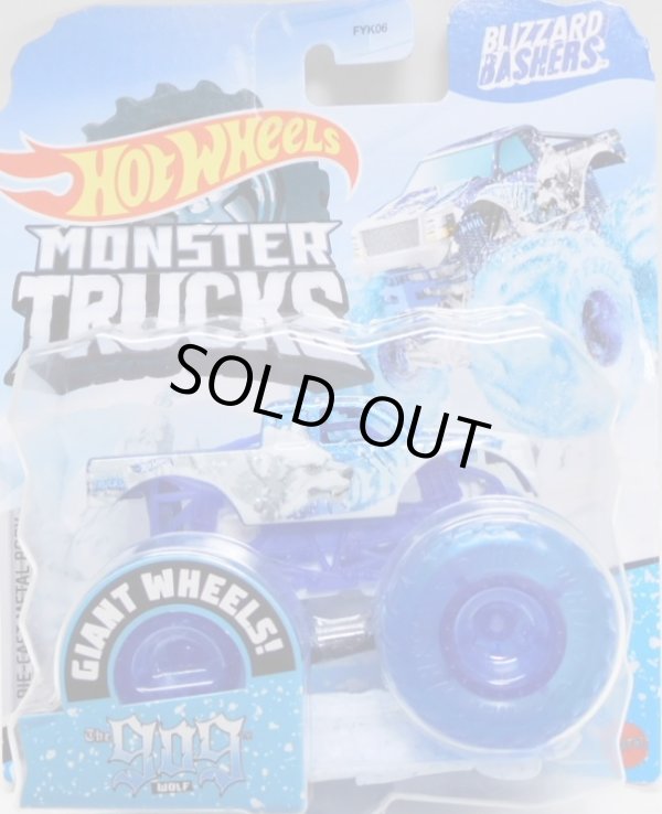 画像1: 2021 HW MONSTER TRUCKS! "BLIZZARD BASHERS"【THE 909 WOLF】 BLUE (予約不可)