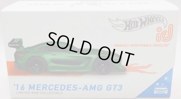 画像1: 2021 HOT WHEELS id 【'16 MERCEDES-AMG GT3】 SPEC.GREEN/ID(予約不可）