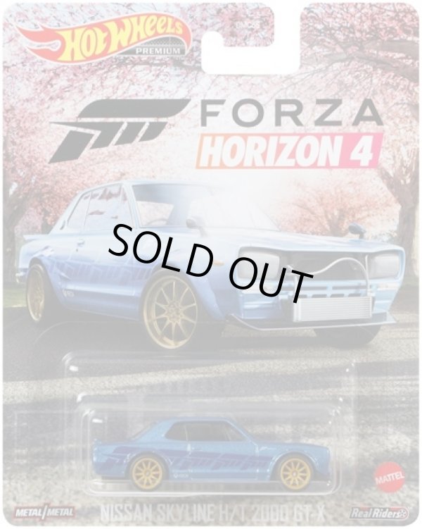 画像1: 2021 RETRO ENTERTAINMENT 【NISSAN SKYLINE H/T 2000 GT-X(ハコスカ)　"FORZA"】BLUE/RR