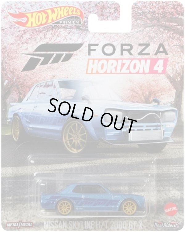 画像1: 2021 RETRO ENTERTAINMENT 【NISSAN SKYLINE H/T 2000 GT-X(ハコスカ)　"FORZA"】BLUE/RR